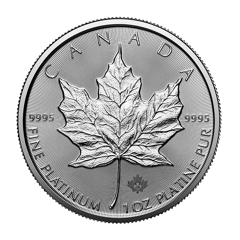 Maple Leaf - Kanada 1 oz Platinmünze
