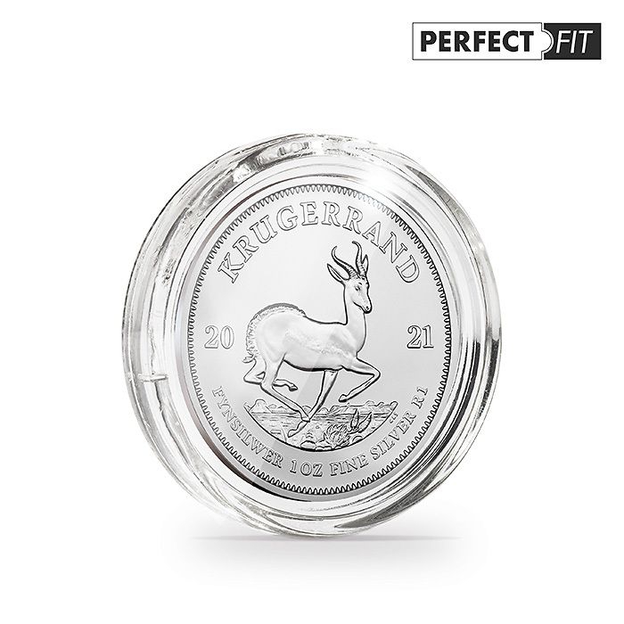 Münzkapsel Ø 39 mm für 1 Oz. Armenien Arche Noah Silber, Krügerrand Silber, Britannia Silber
