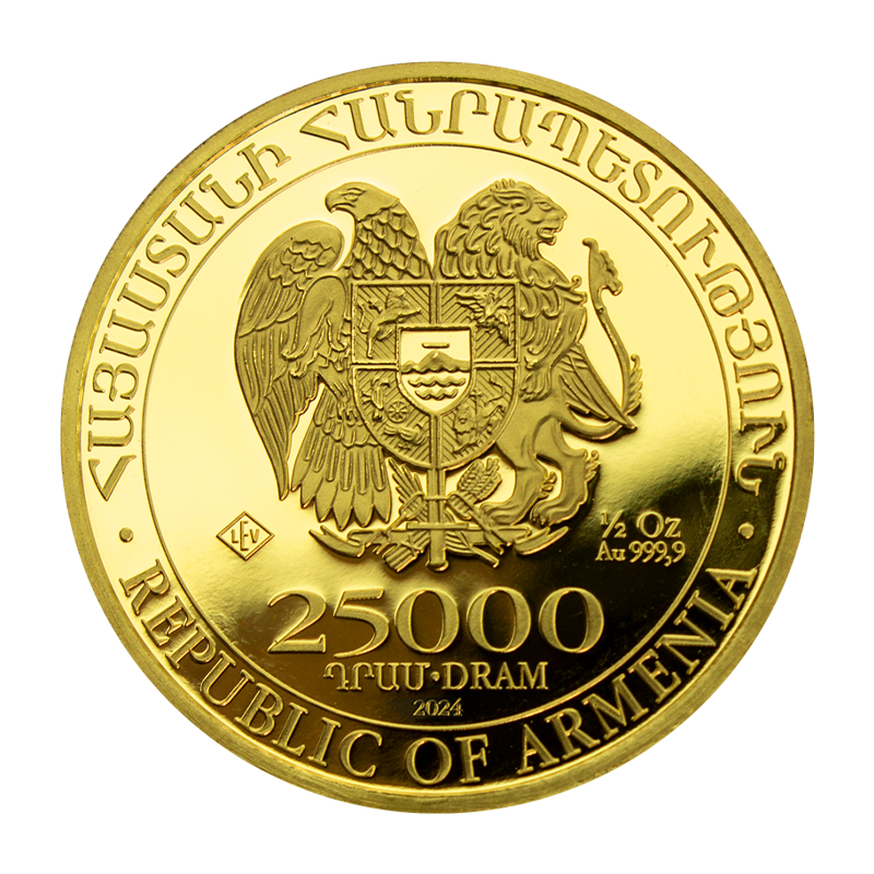 Arche Noah - 1/2 oz Goldmünze .9999 *sofort lieferbare aktuelle Neuware*