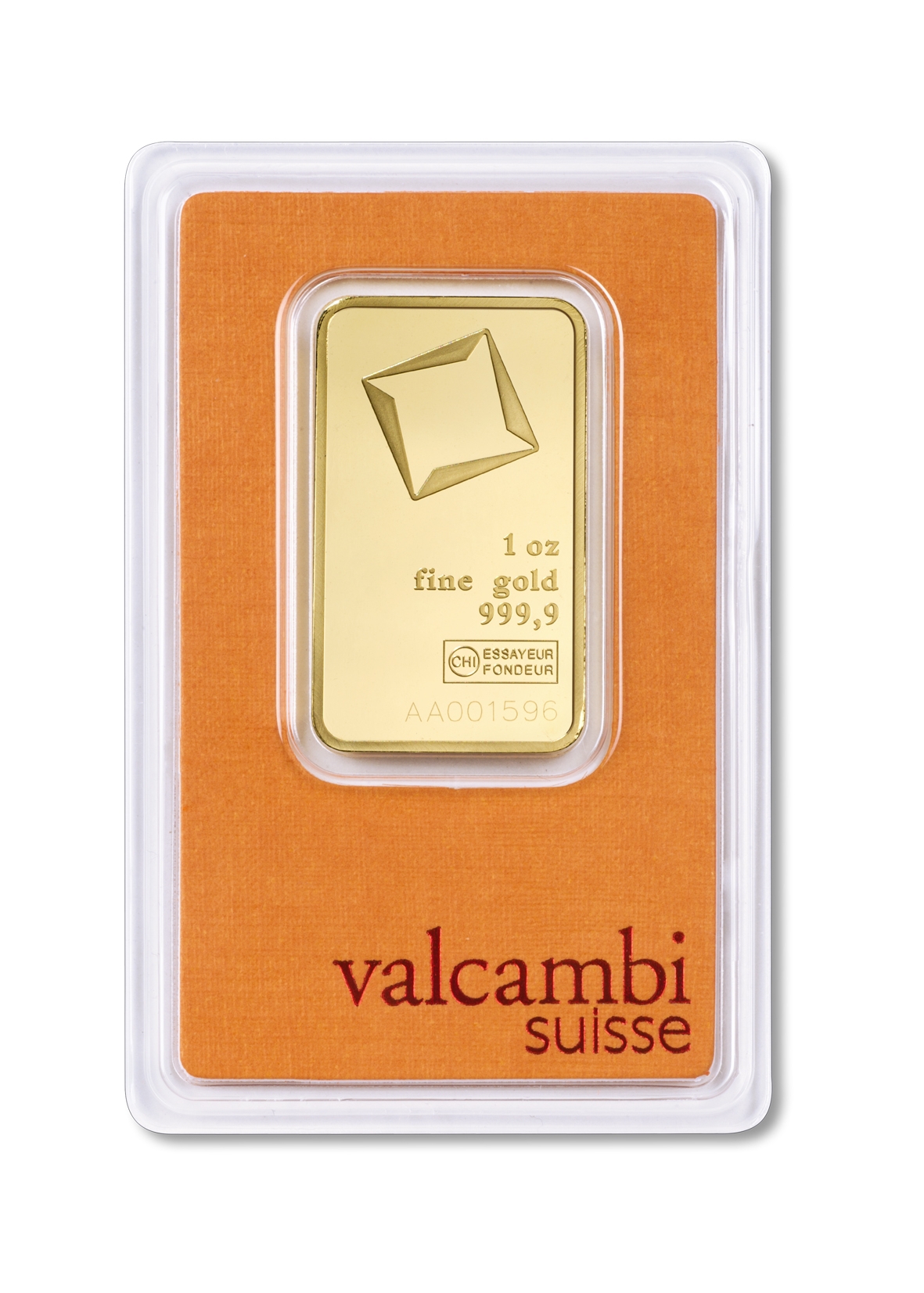 Goldbarren - 1 oz .9999 VALCAMBI