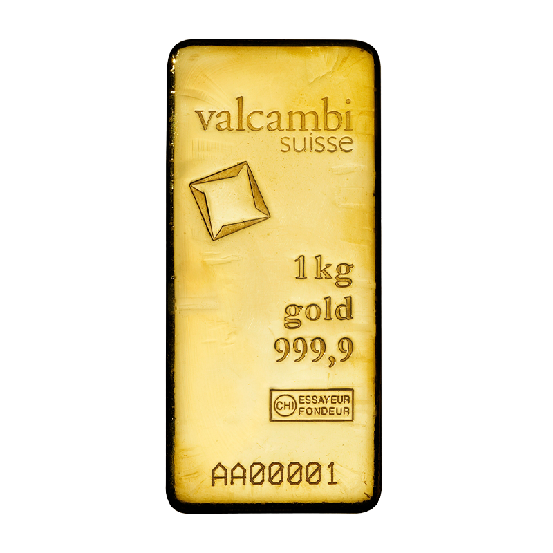 Goldbarren - 1 kg .9999 VALCAMBI (KEIN POSTVERSAND)