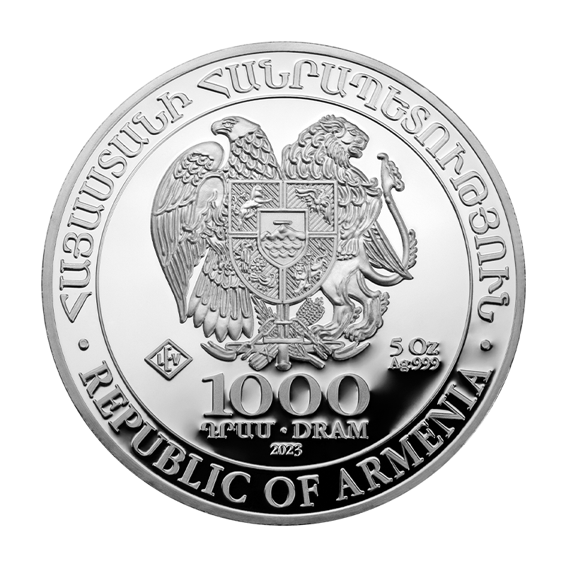 Arche Noah - 5 oz Silbermünze .999  *sofort lieferbare aktuelle Neuware*