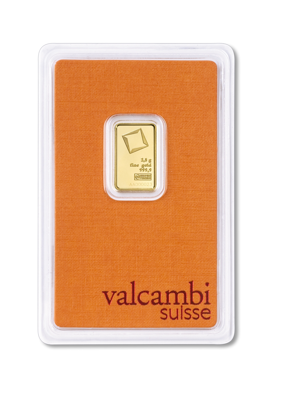 Goldbarren - 2,5 g .9999 *Sonderangebot*