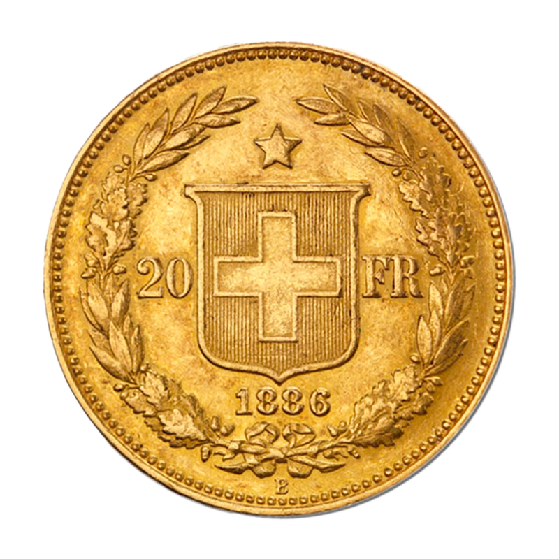 Helvetia - Schweiz 20 Franken 6,45 g Goldmünze