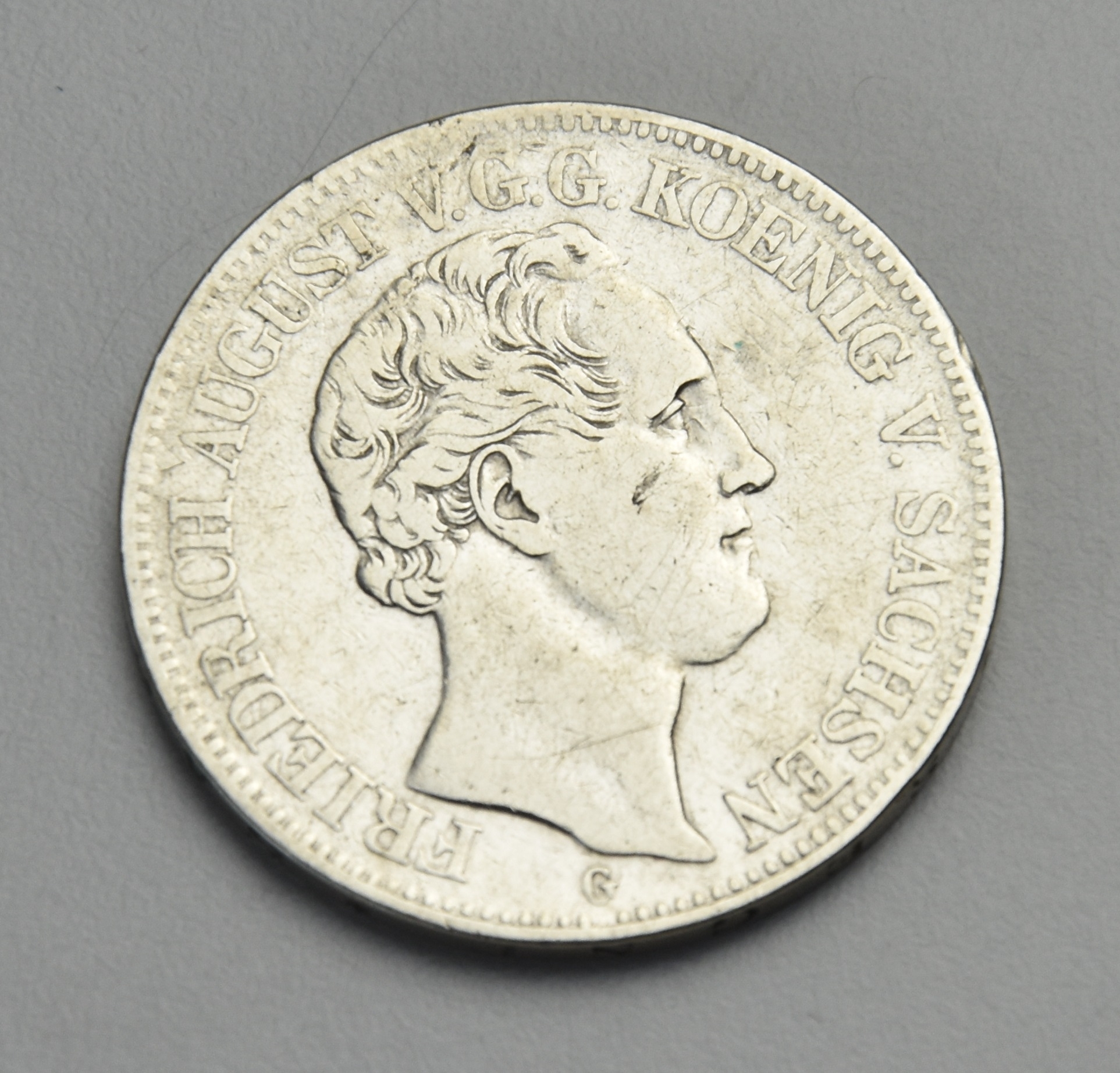 Deutschland 1 Taler 1842 G Friedrich August II. (1836 - 1854)