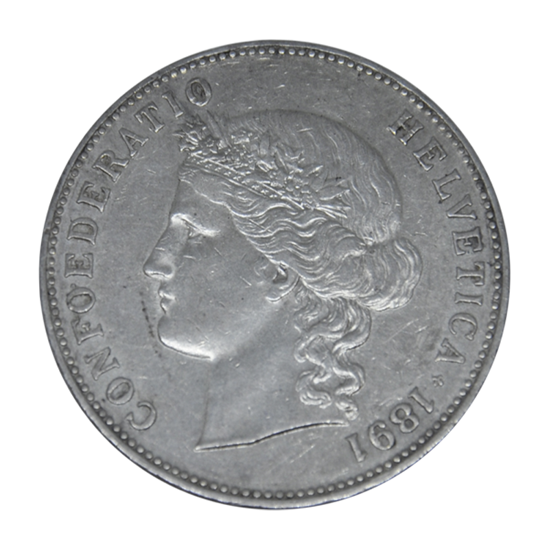 Schweiz 5 Franken 1909 B (Helvetia)