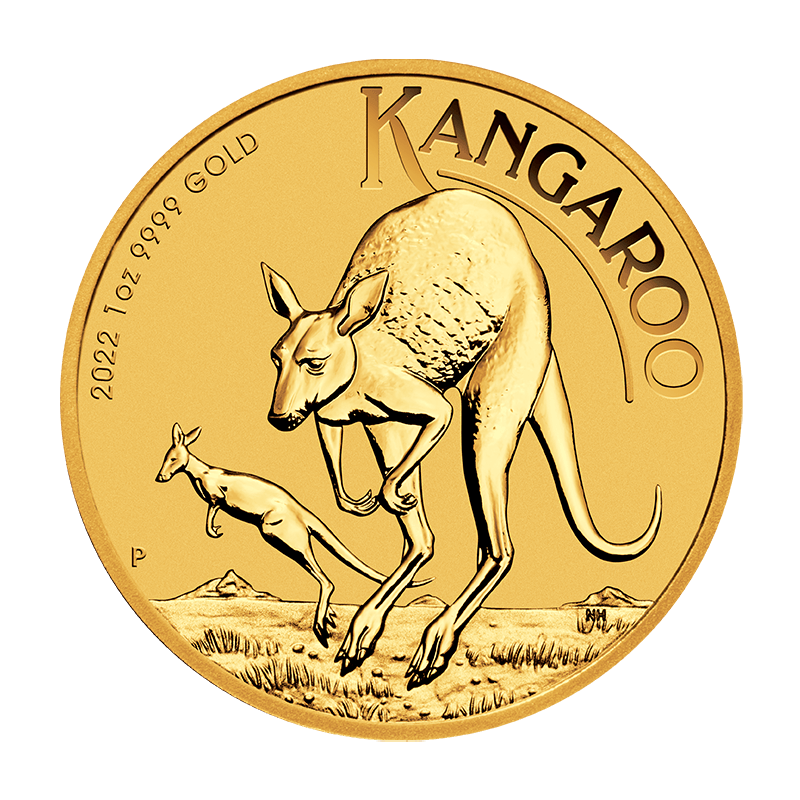 Känguru Nugget (Kangaroo) - Australien 1 oz Goldmünze