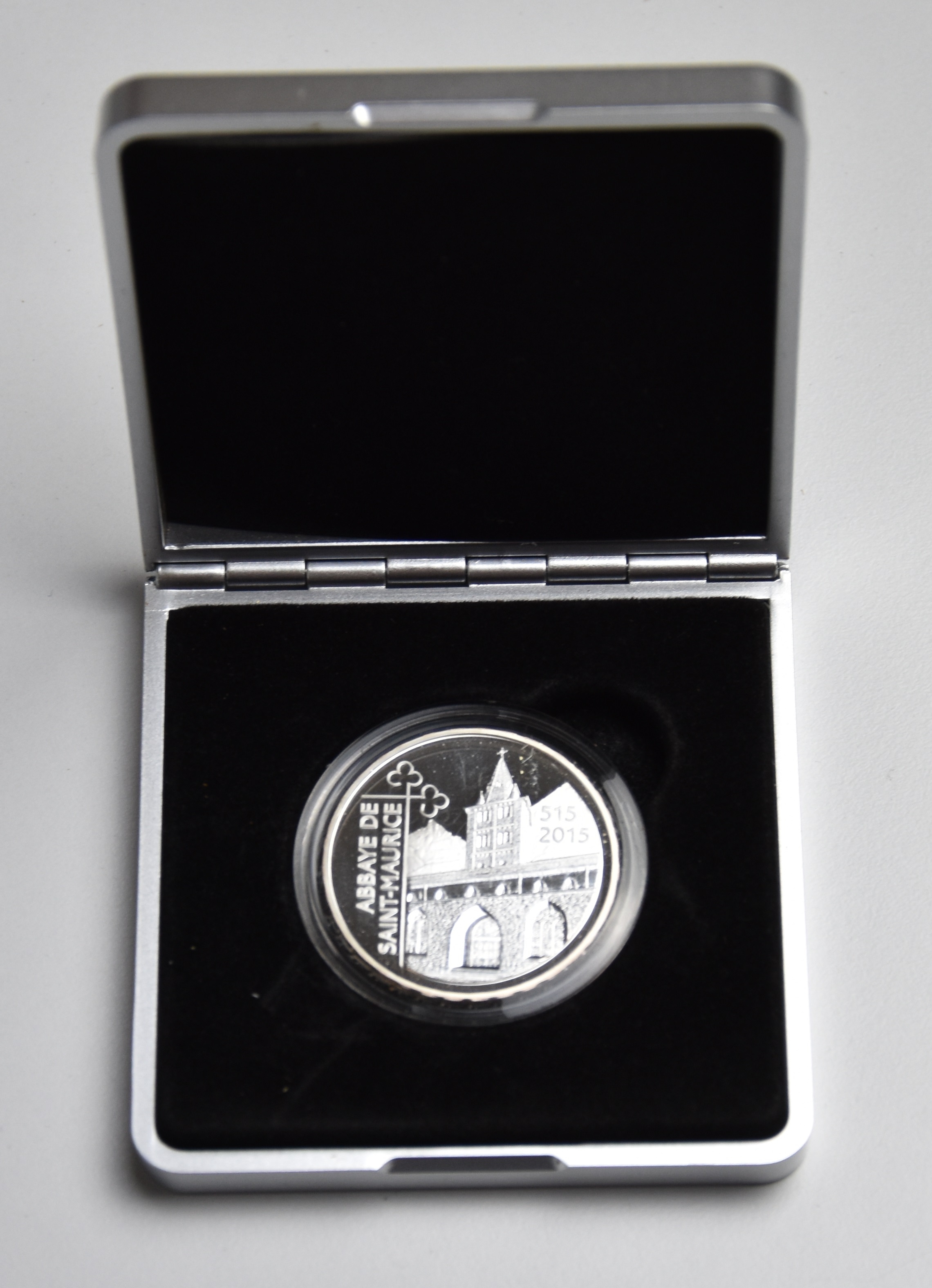 Schweiz 20 Franken Gedenkmünze 2015 (Abtei Saint-Maurice)