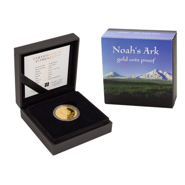 Arche Noah 2017 - Armenien 1/2 oz Goldmünze .9999 Proof