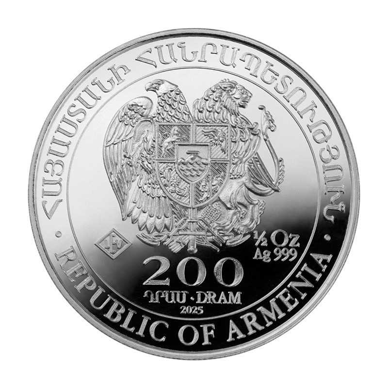 Arche Noah - 1/2  oz Silbermünze .999  *sofort lieferbare aktuelle Neuware*